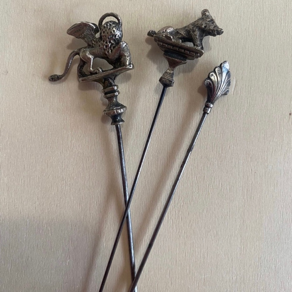 Antique hat pin